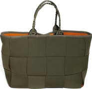 POP UPS BRAND Icon Water Resistant Woven Neoprene Tote Bag