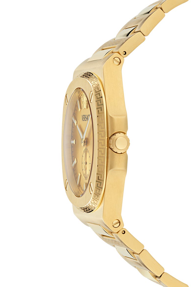 Tolomeo Bracelet Watch, 40mm, Alternate, color, IP YELLOW GOLD