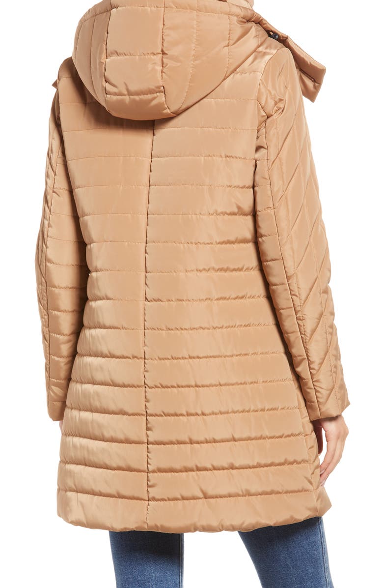 French Connection Quilted Barn Jacket, Alternate, color, 