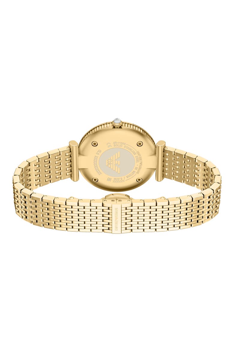 Archelia Mother-of-Pearl Bracelet Watch, 32mm, Alternate, color, GOLD