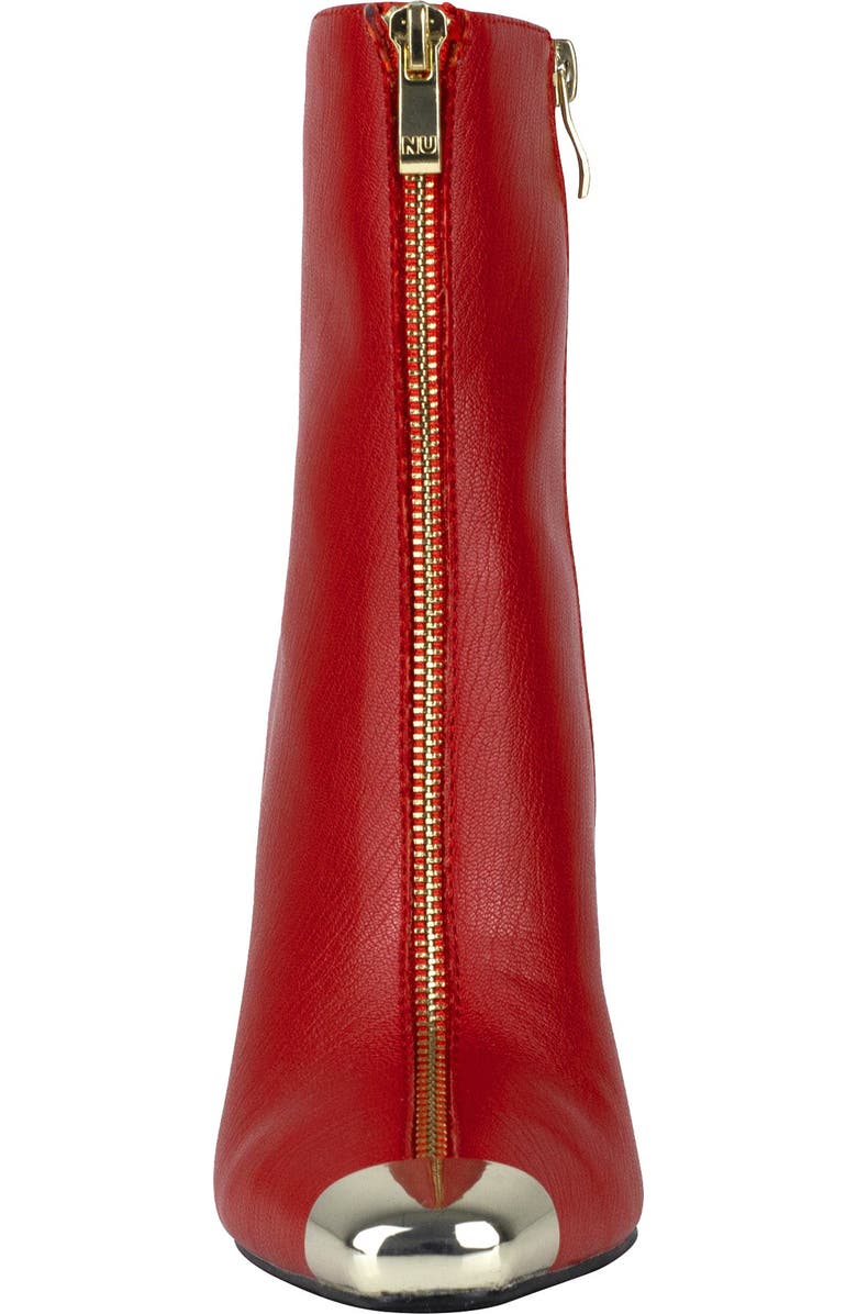NINETY UNION Lovely Zipper Boot, Alternate, color, Red