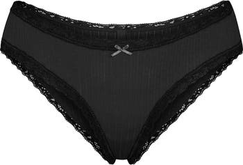 SKIMS Lightweight Stretch Cotton Pointelle Briefs Nordstrom