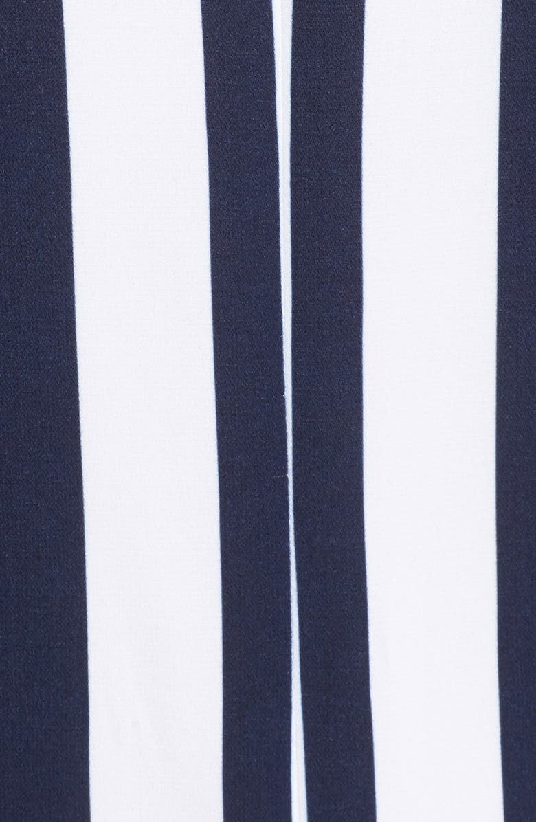 Mural Stripe Cape Blazer, Alternate, color, 