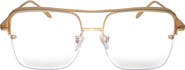 Fifth & Ninth Sunday 58mm Aviator Blue Light Blocking Glasses