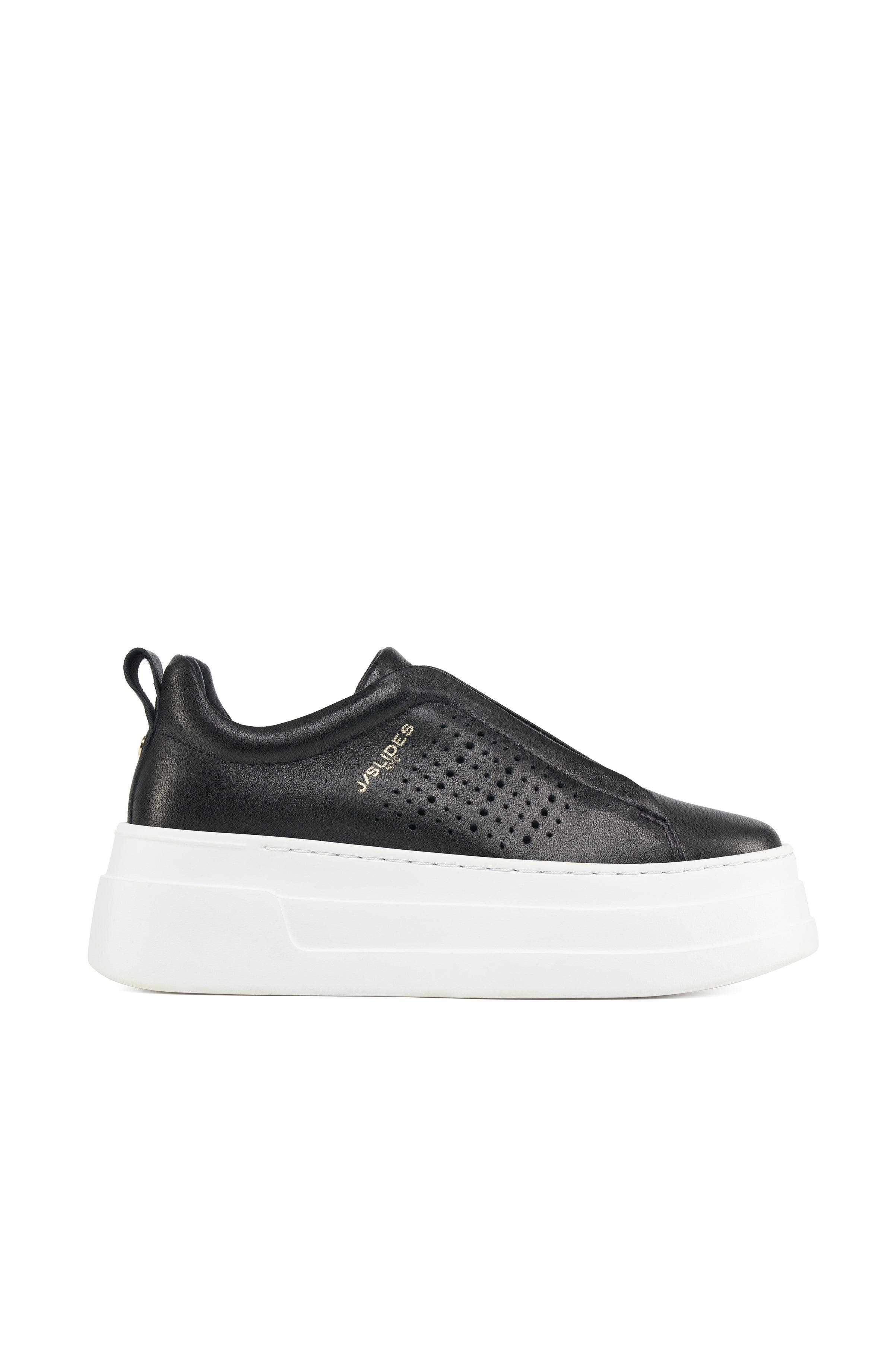 JSlides Footwear Bella Sneaker, Alternate, color, Black