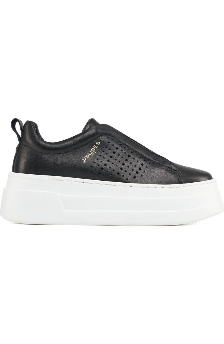 JSlides Footwear Bella Sneaker, Alternate, color, Black