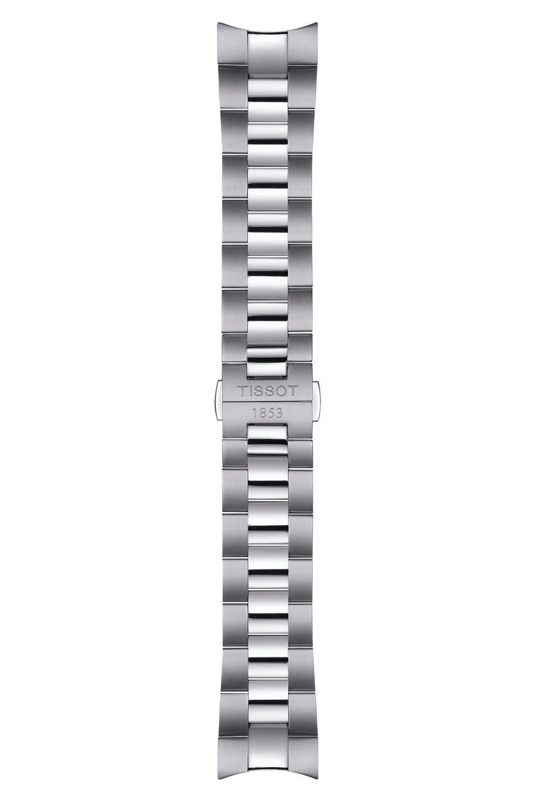 T-Classic Powermatic 80 Open Heart Bracelet Watch, 40mm, Alternate, color, GREY