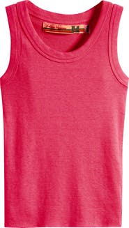Vintage Havana Kids' Rib Knit Tank Top