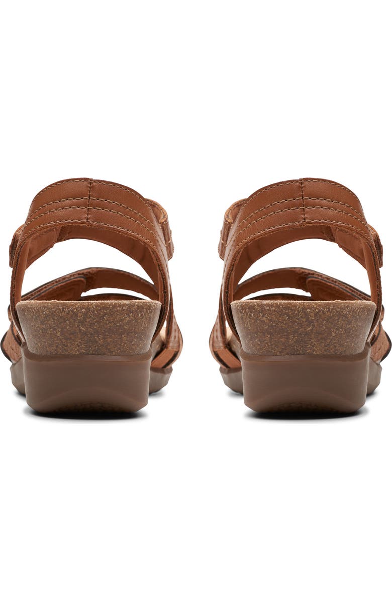 Clarks<sup>®</sup> Calenne Clara Wedge Sandal, Alternate, color,