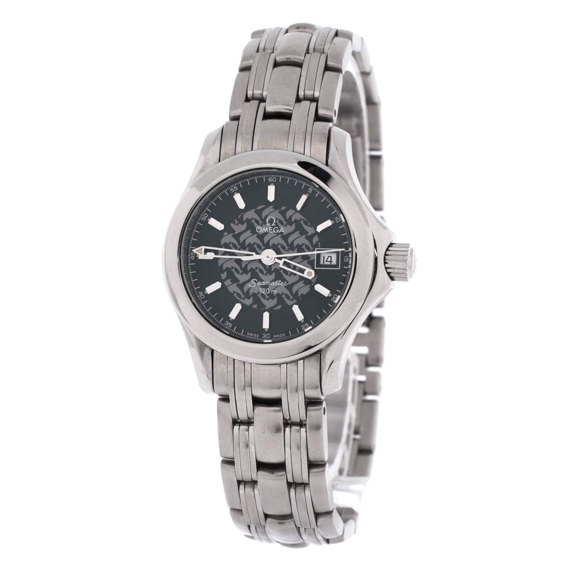 Seamaster Jacques Mayol 120M Quartz Watch Stainless Steel 26, Alternate, color, Metallic Silver