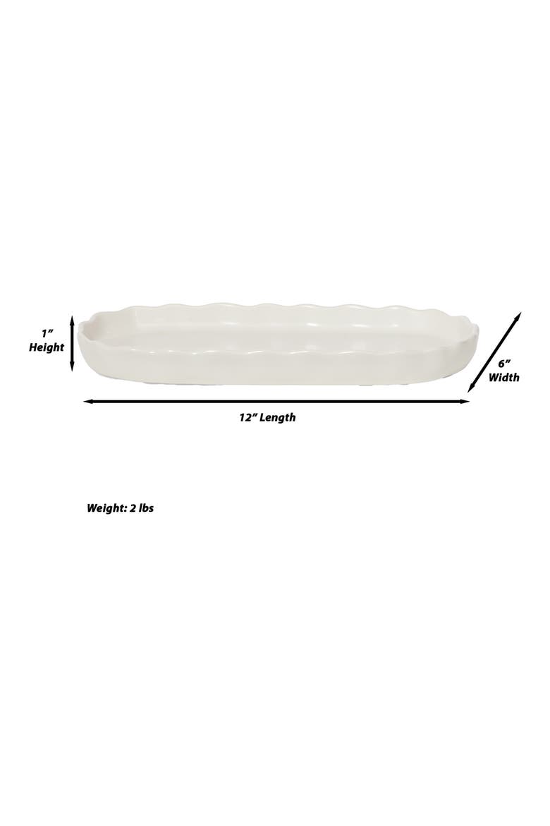 Porcelain Amenity Tray, Alternate, color, WHITE