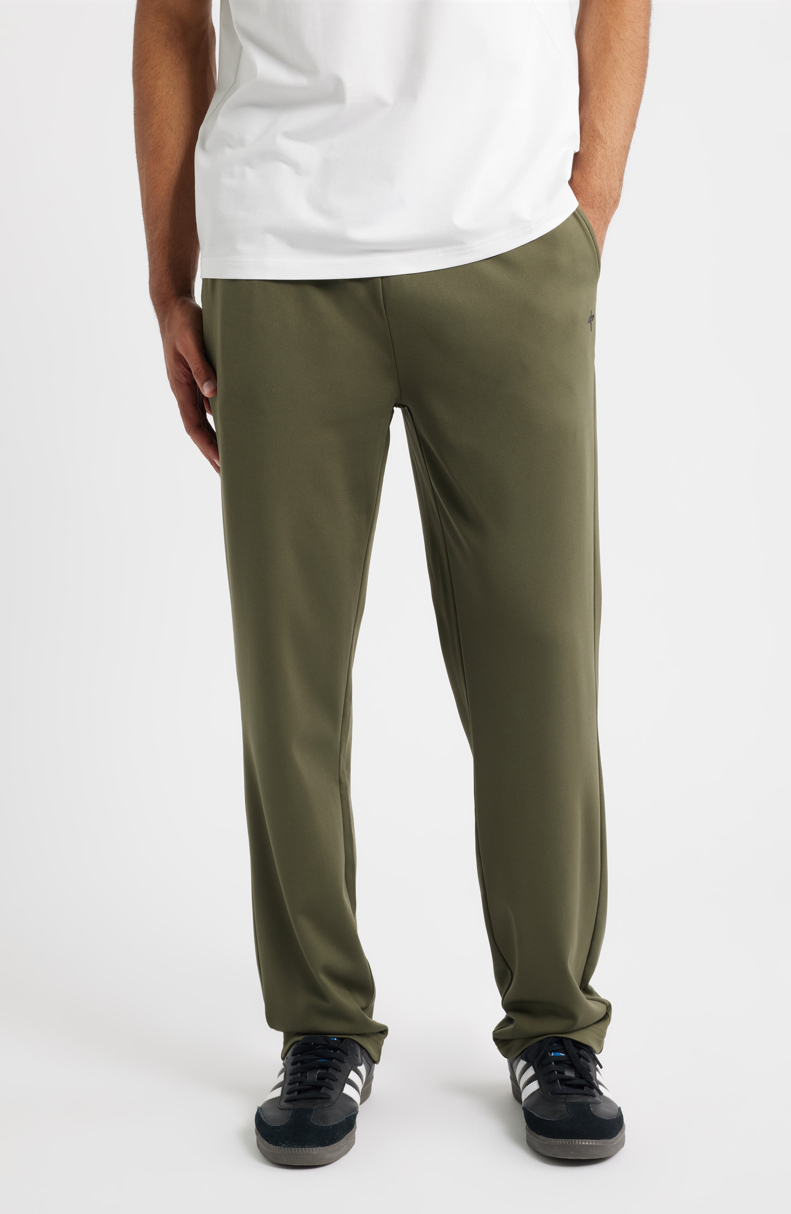 Santo Studio Tempo Drawstring Pants In Green