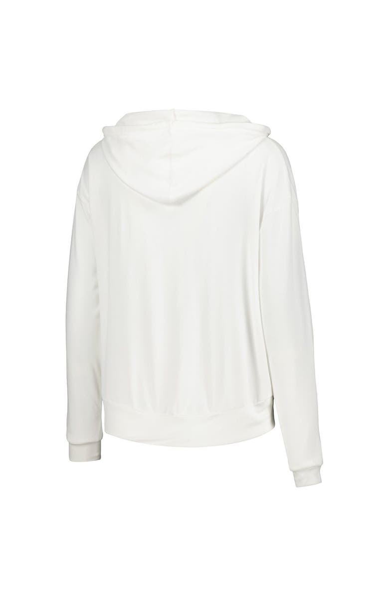 CONCEPTS SPORT Women's Concepts Sport White Philadelphia Union Accord Hoodie Long Sleeve Top, Alternate, color, 