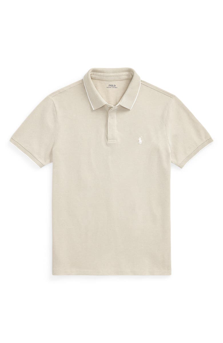 Polo Ralph Lauren Classic Fit Cotton Piqué Polo, Alternate, color, Classic Khaki/ White