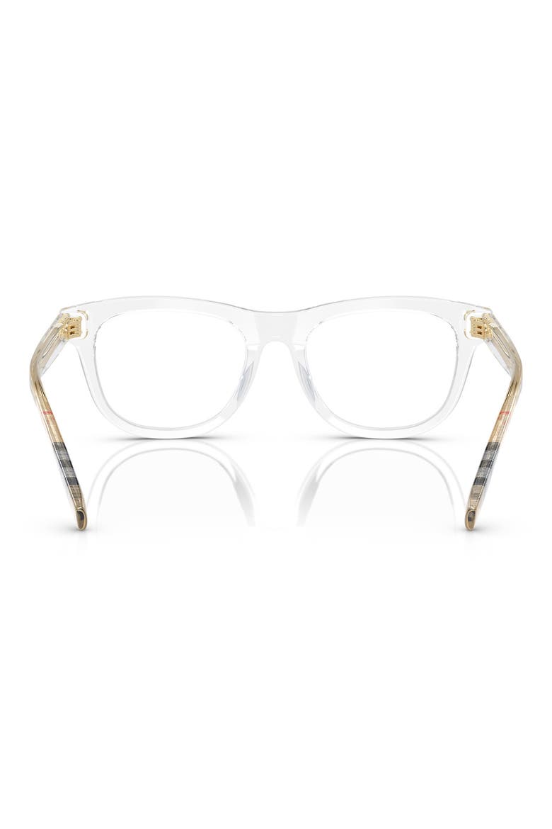 47mm Square Optical Glasses, Alternate, color, TRANSPARENT / DEMO LENS