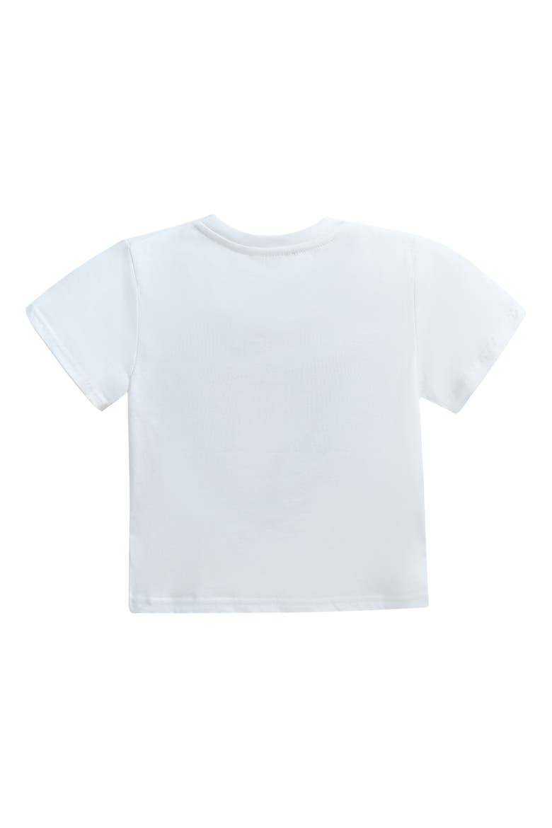 Pearl Heart Applique T-Shirt, Alternate, color, White