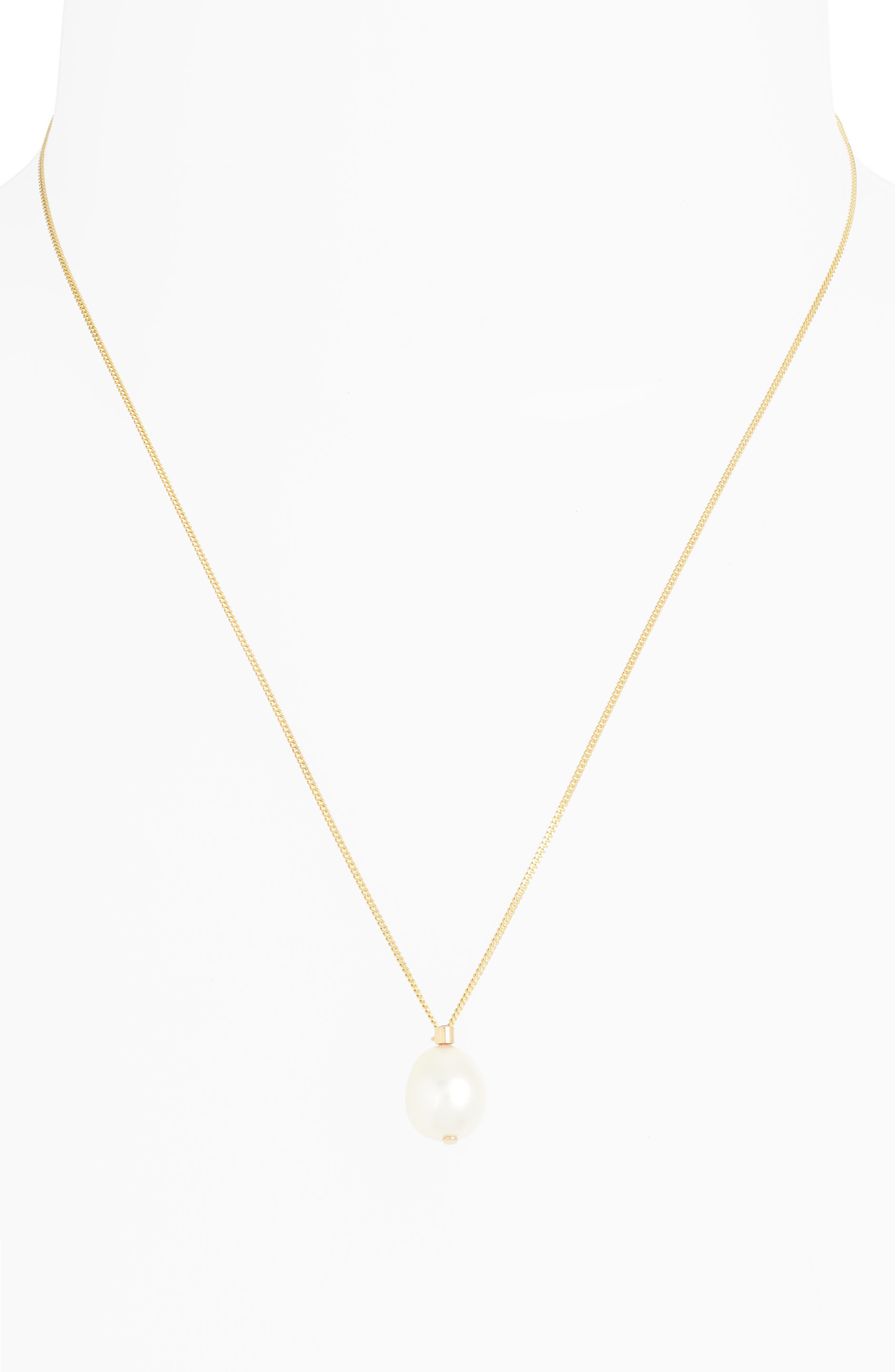 Poppy Finch Pearl & Ruby Pendant Necklace (Women) | Nordstrom