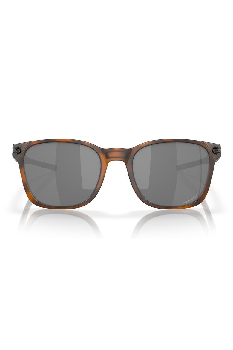 Ojector 55mm Prizm™ Polarized Irregular Sunglasses, Main, color, MATTE BROWN