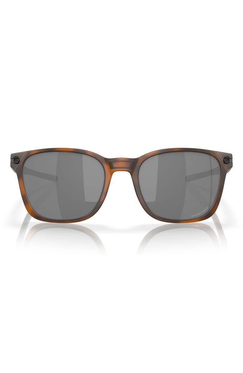 Oakley Ojector 55mm Prizm<sup>™</sup> Polarized Irregular Sunglasses, Main, color, Matte Brown