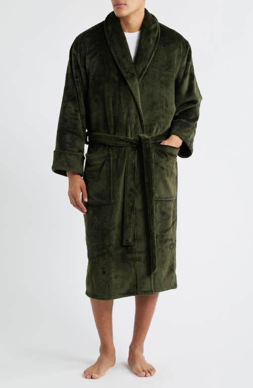 Daniel Buchler Diamond Jacquard Robe in Dark Army  product