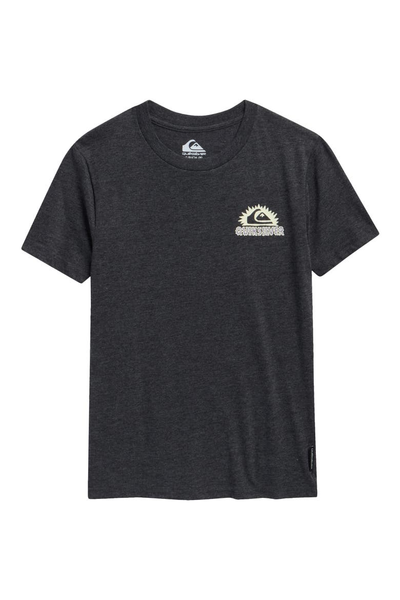 Kids' Wizard Crewneck T-Shirt, Main, color, BLACK HEATHER