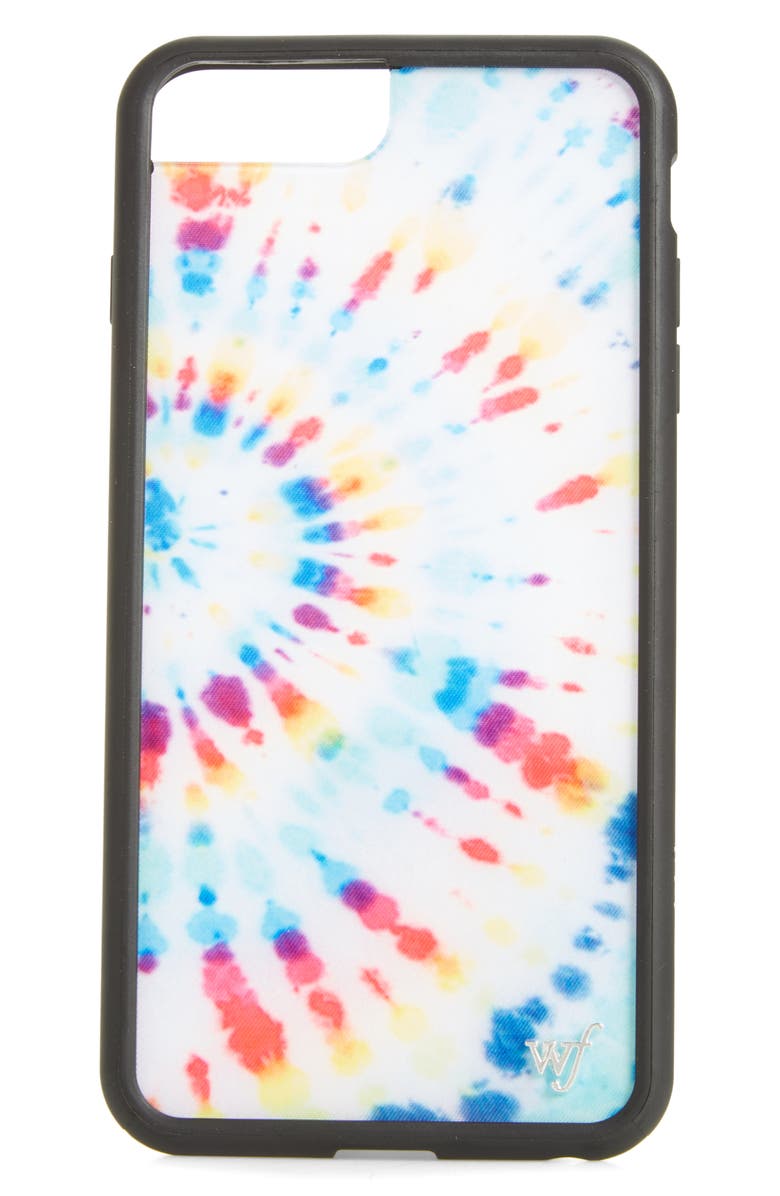 wildflower Tie Dye iPhone 6/7/8 Plus Case, Main, color, 