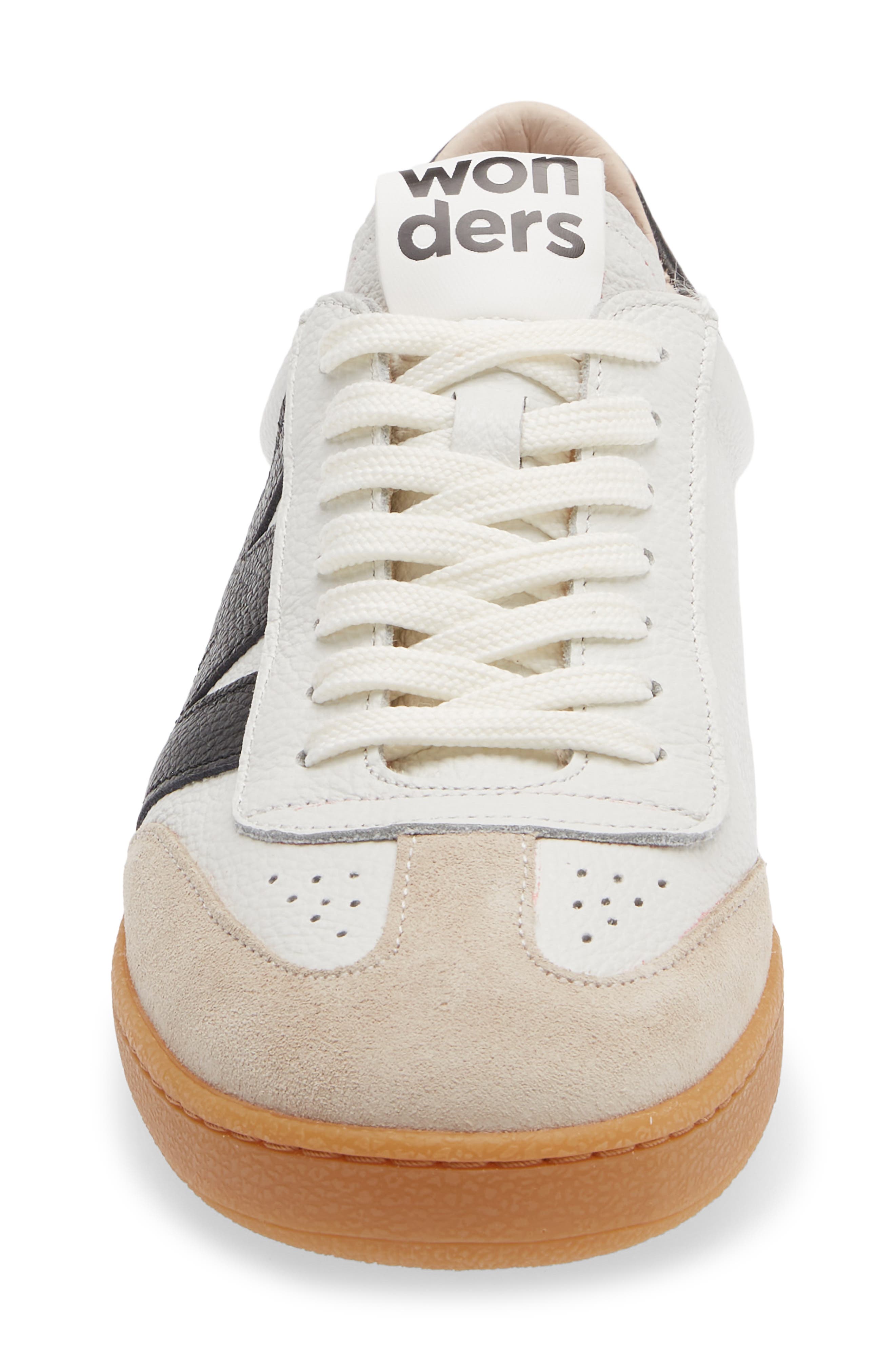 Wonders Lace-up Sneaker, Alternate, color, Beige/ Off-White