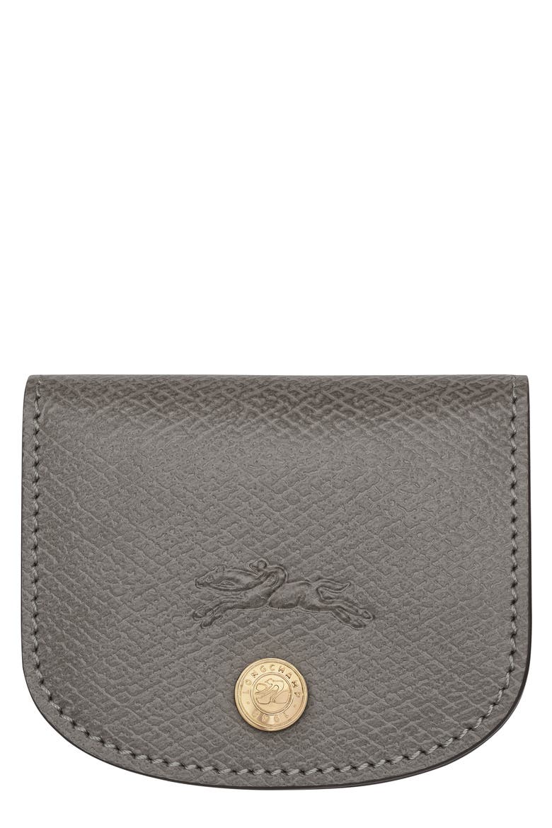 Épure Leather Card Case, Main, color, TURTLEDOVE