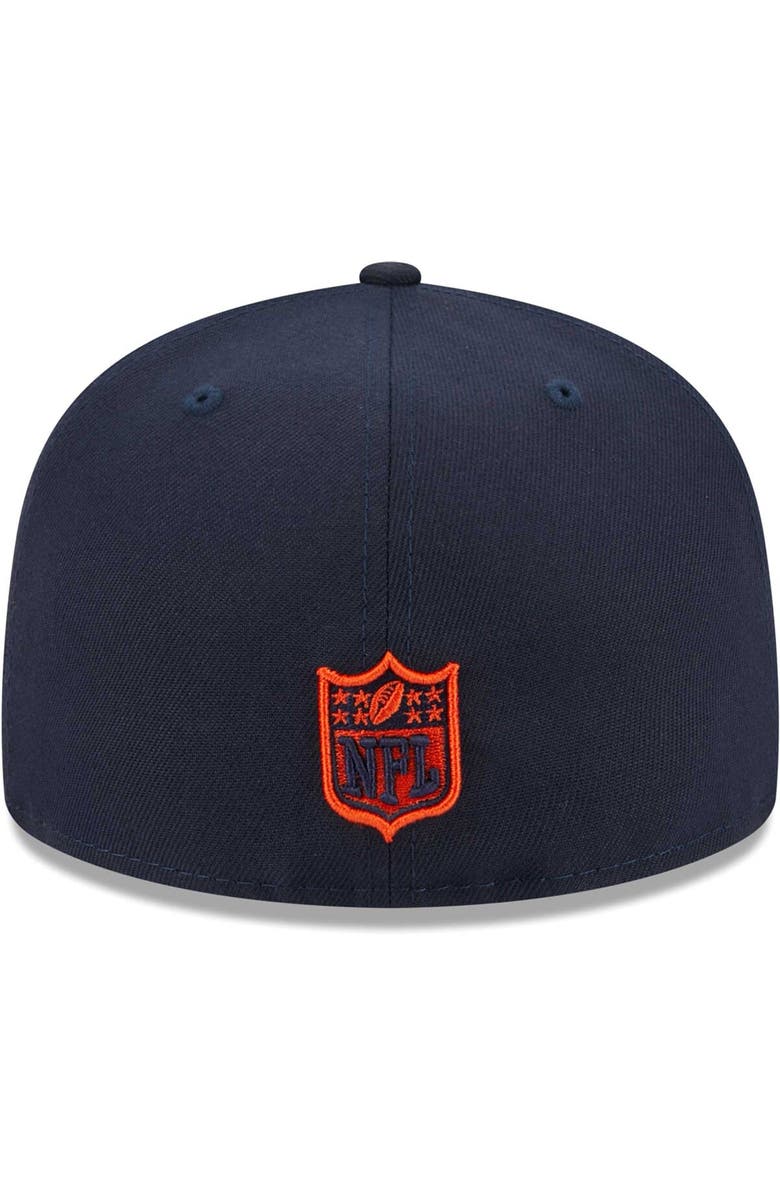 New Era Men's New Era Navy Chicago Bears Alternate Logo Main 59FIFTY Fitted Hat, Alternate, color, 