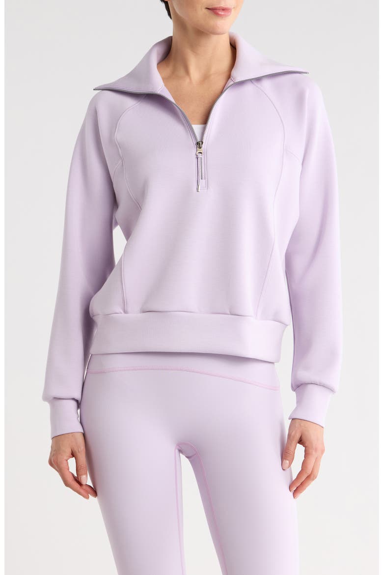 AirEssentials Half Zip Sweatshirt, Main, color, VERBENA