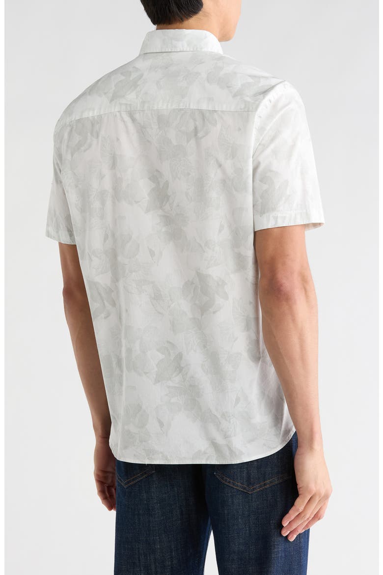 Gimli Short Sleeve Button-Up Shirt, Alternate, color, WHITE MULTI