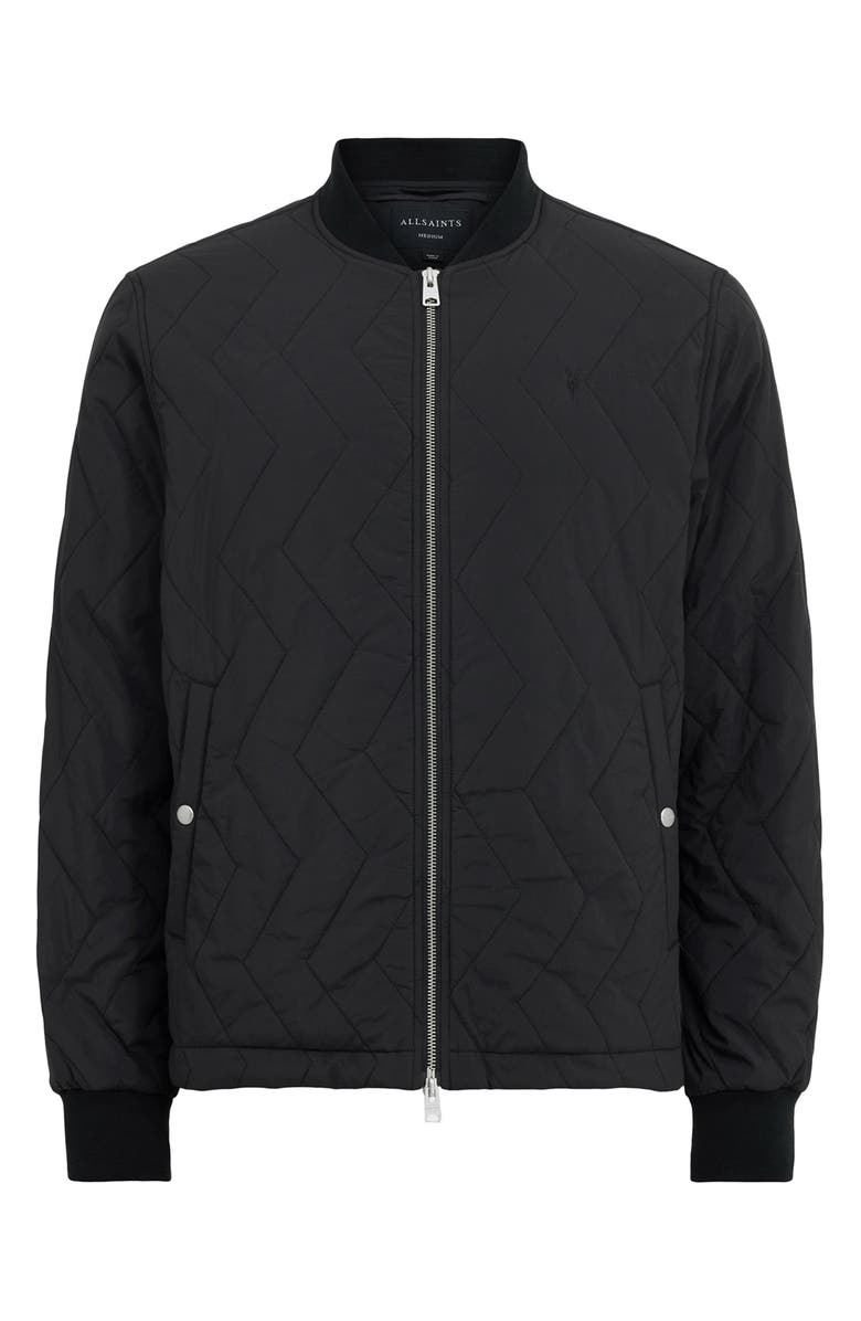 AllSaints Tyk Regular Fit Water Repellent Quilted Jacket, Alternate, color, 