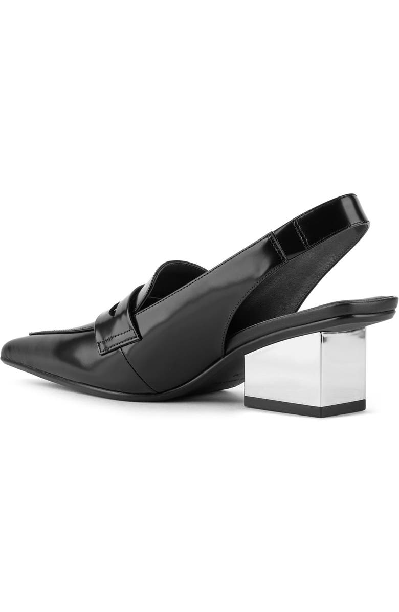 United Nude Raila Loafer Mid Pumps, Alternate, color, Black