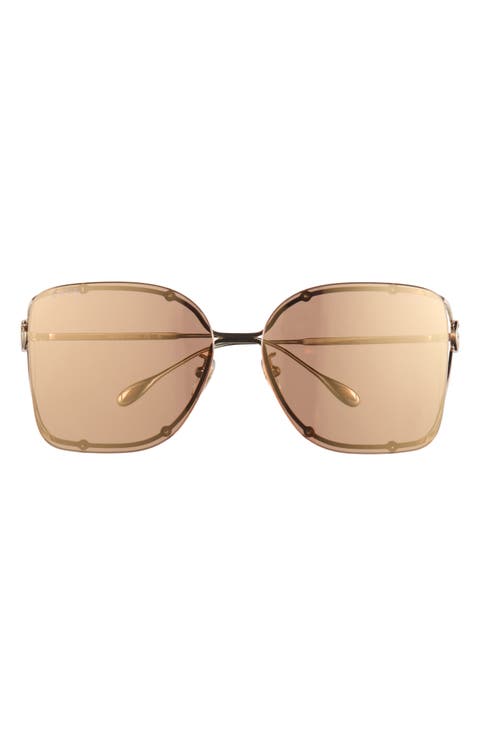 60mm Square Sunglasses