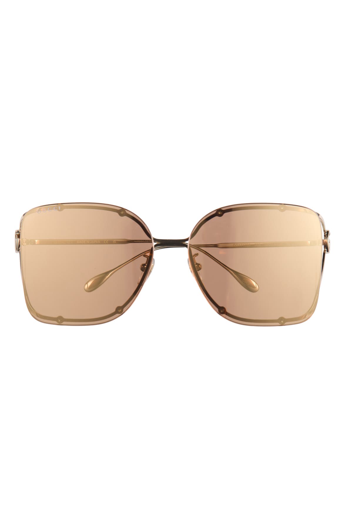Gucci 60mm Square Sunglasses