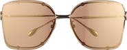 Gucci 60mm Square Sunglasses