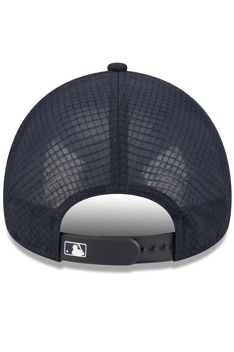 Men's New Era Navy New York Yankees 2026 Batting Practice Alternate Apex 9FORTY Adjustable Hat, Alternate, color, Navy