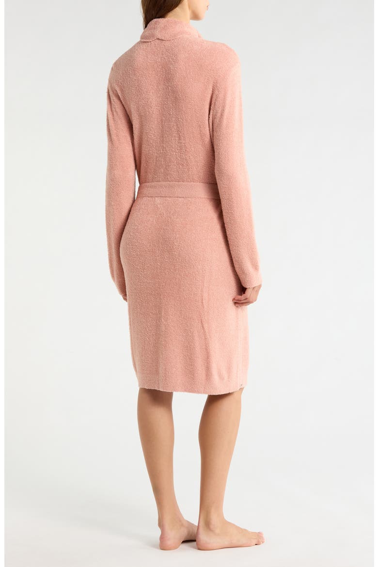 CozyChic® Scalloped Robe, Alternate, color, DUSTY CORAL
