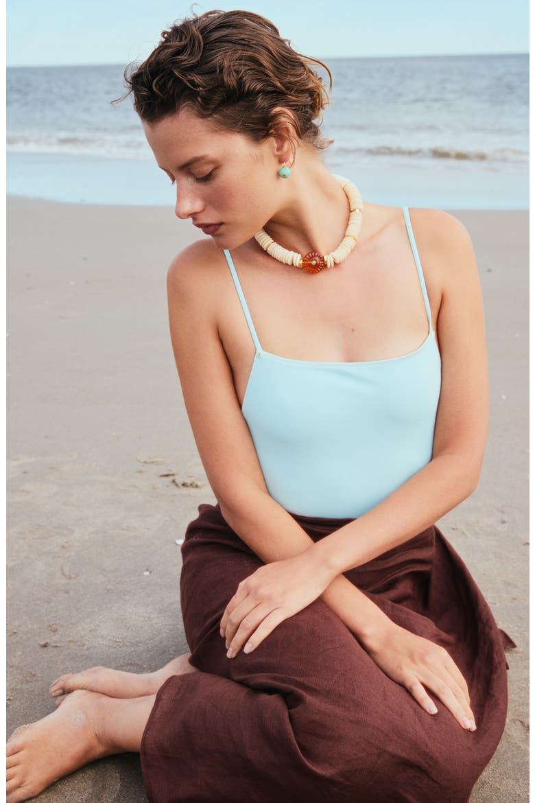 Marisol Pendant Bead Necklace, Alternate, color, WHITE