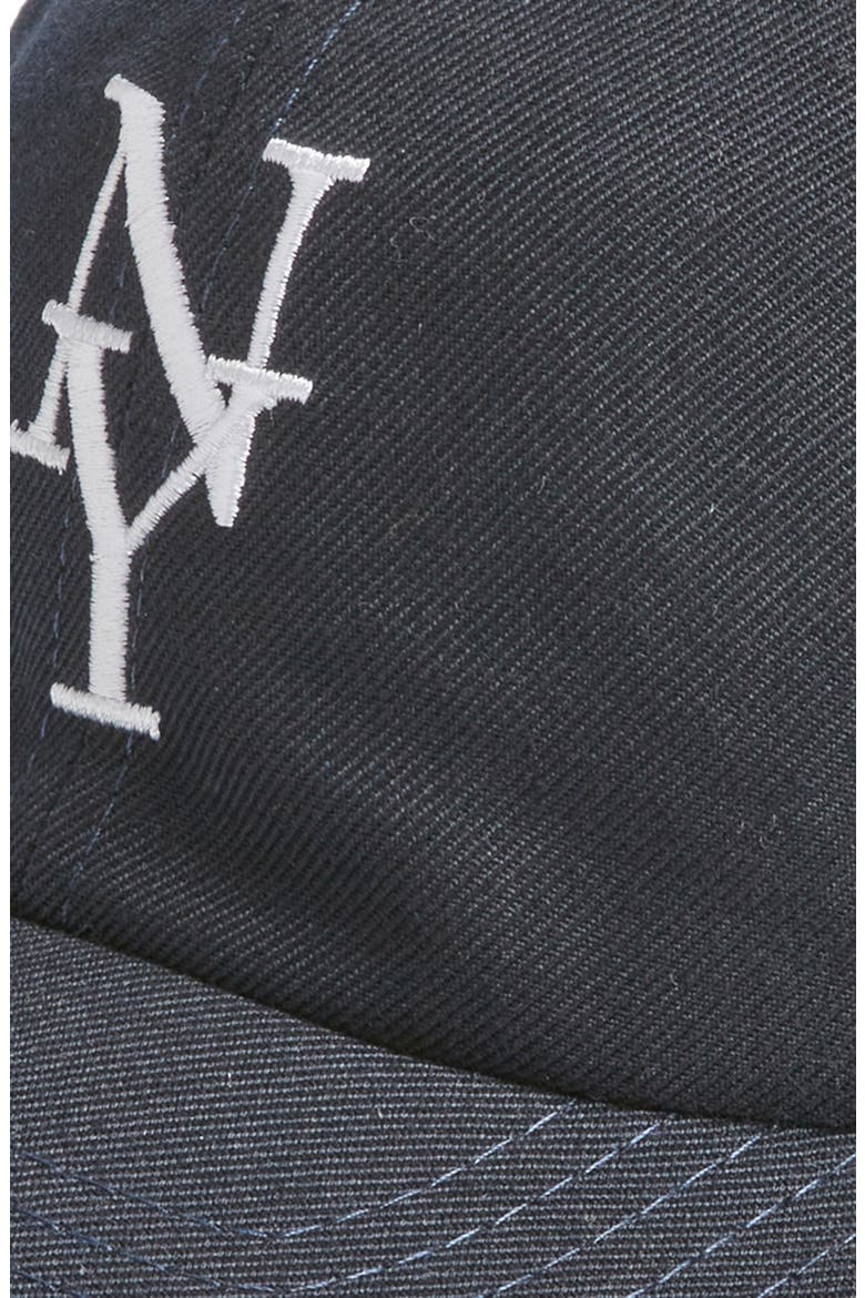 x EmRata Wool Blend Baseball Cap, Alternate, color, NY HILLTOP NAVY