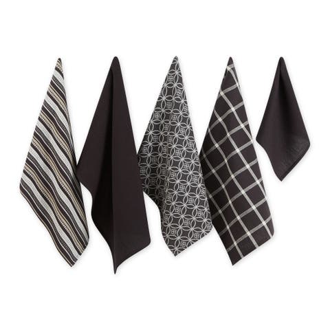 Everyday Assorted Dishtowel & Dishcloth Set/5