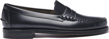 Mens Sebago 70697 Black Leather Classic Penny Slip On Shoes Loafers Size 11.5 B Moc Man CLASSIC DAN WAXY Moccasin BLACK main image 2