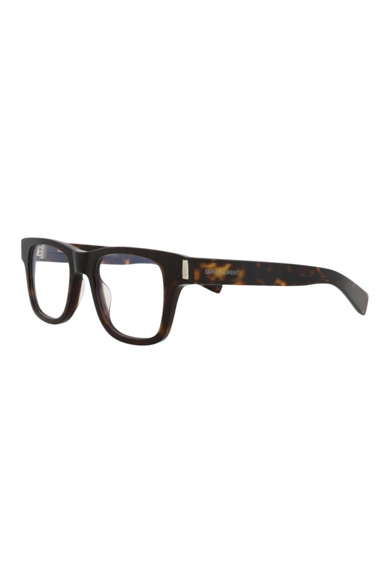 49mm Square Optical Frames, Alternate, color, HAVANA HAVANA TRANSPARENT