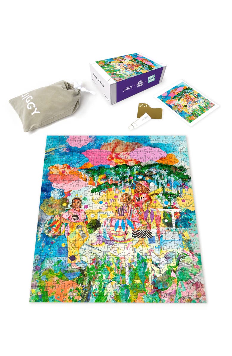 JIGGY x Purple Rising 500-Piece Jamea Richmond-Edwards Puzzle, Main, color,