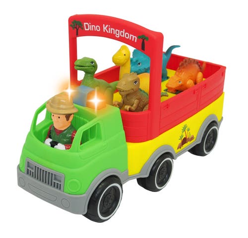 Kiddieland Dinosaur Adventure Safari Toy Truck in Multicolored  product