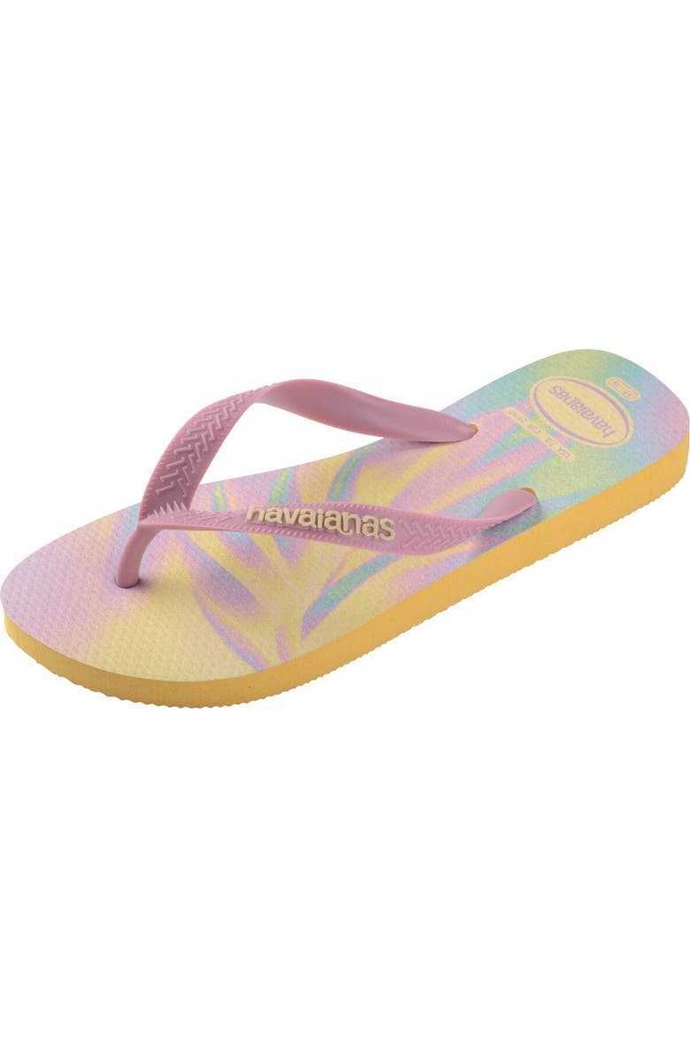Havaianas Top Fashion Flip Flop, Alternate, color, Peach/Pink