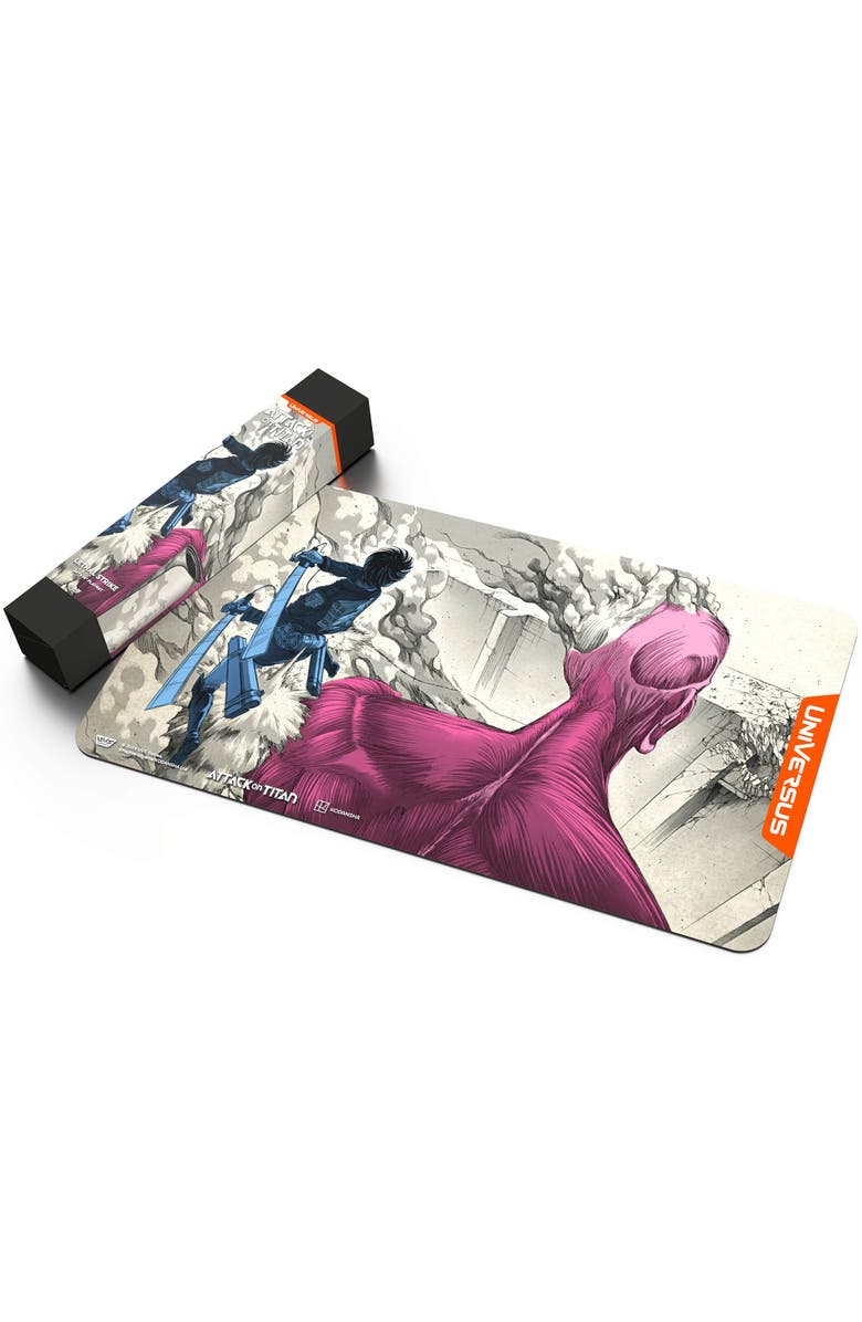 UniVersus Attack On Titan Origins Of Power Lethal Strike Playmat, Alternate, color, Multicolored