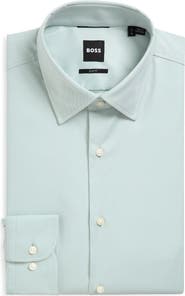 BOSS Hank Kent Slim Fit Performance Stretch Dress Shirt