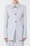SPORTMAX Ottelia Stretch Gabardine Cutaway Jacket