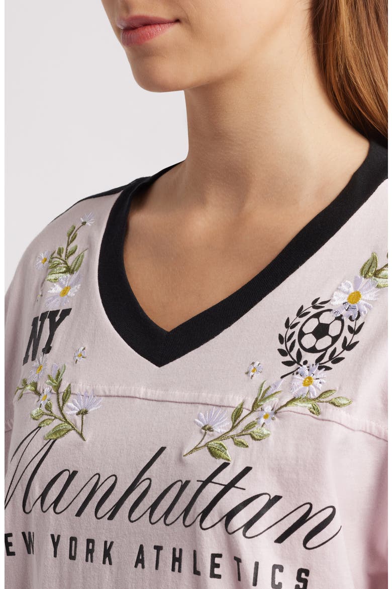 Print Oversize T-Shirt, Alternate, color, CRADLE PINK/PIRATE BLACK